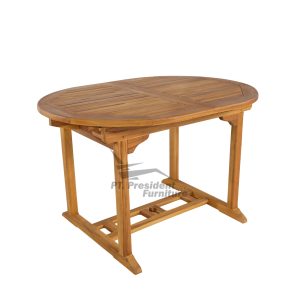 Oval Ext Tbl 120-180 x 90 X 75 CM