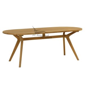 Table Oval Reey 200 X 90 X 75 CM