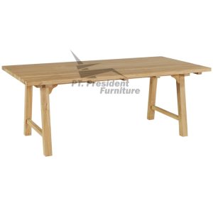 TRESTLE TABLE 200 X 100 X 75 CM