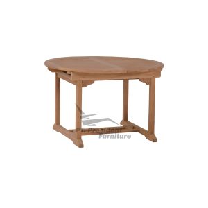 ROUND EXT TBL 120 - 180 X 120 X 75 CM