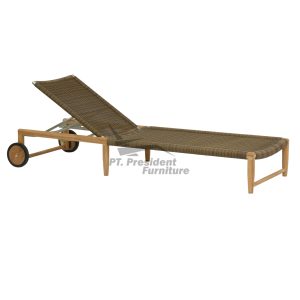Sintetic Rattan lounger 200 X 65 X 29 CM