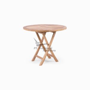 ROUND FOLDING TABLE 80 X 80 X 75 CM