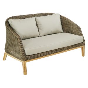 SYNTHETIC RATTAN DS 2 SEATER